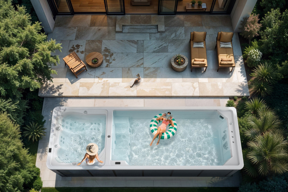 Discover the Easy Life 6.0 Duo: Your Oasis Swim Spa in Sunshine Coast