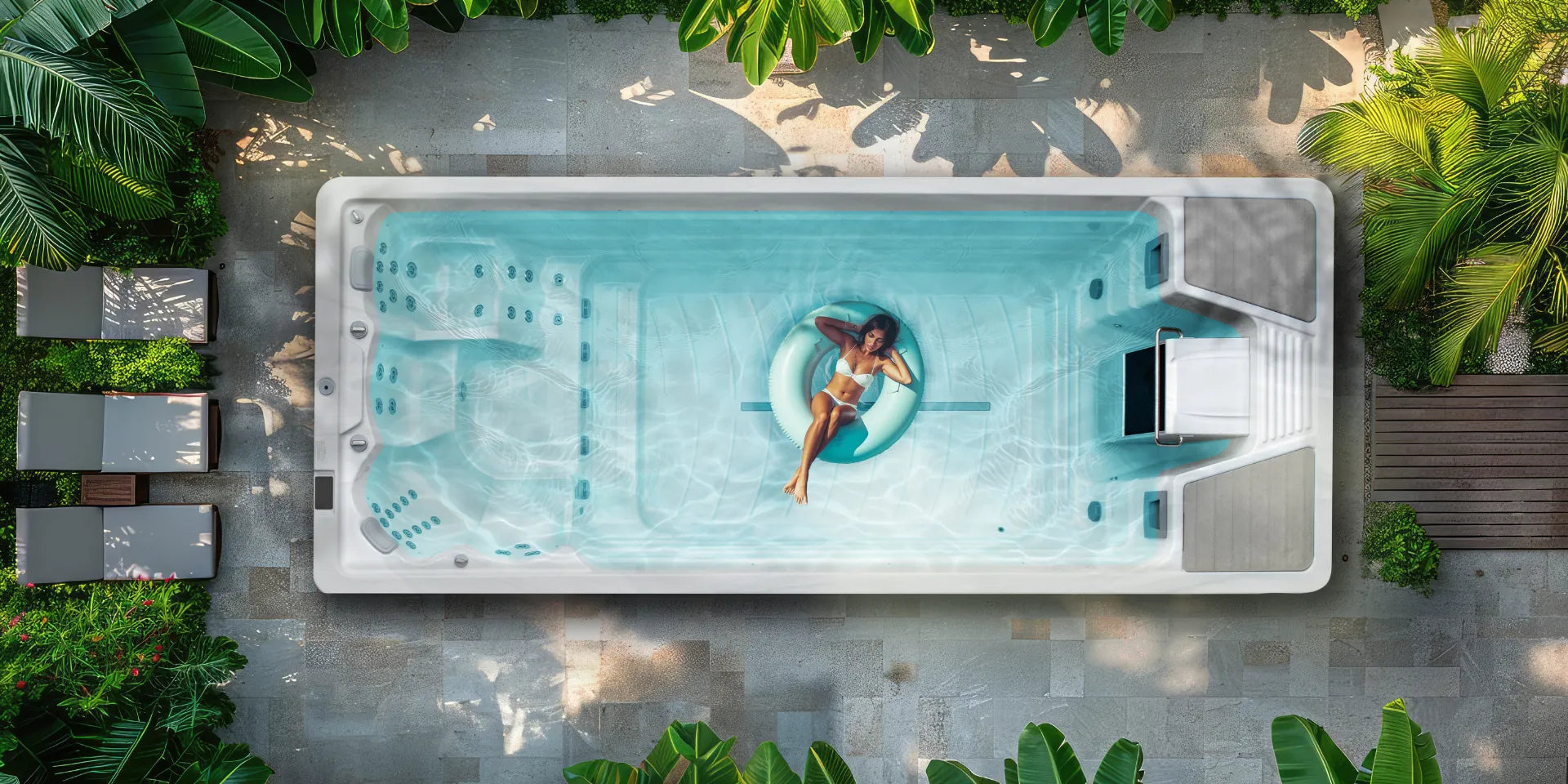 Your Personal Swim Spa Sunshine Coast Retreat: The Aqua Life 5.5