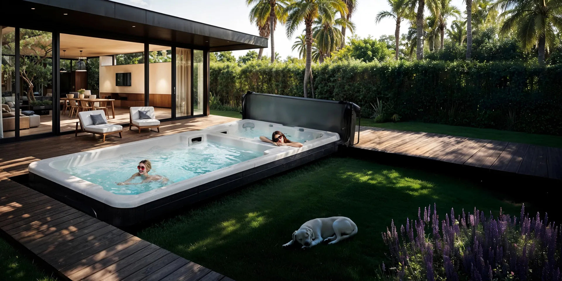 Explore the Aqua Life 6.0 Duo: Your Oasis Swim Spa in Sunshine Coast