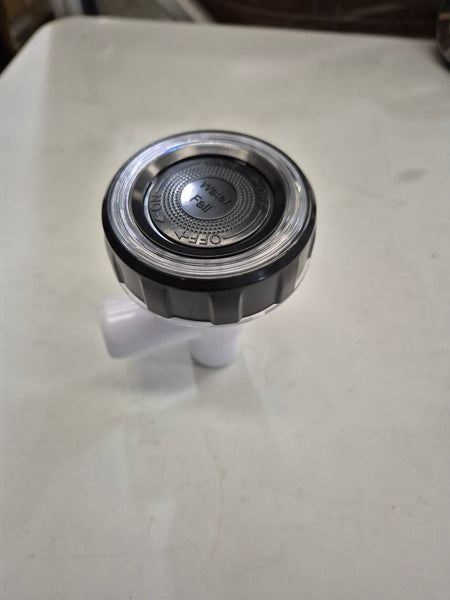 Waterfall/Air Regulator Valve Dark Grey