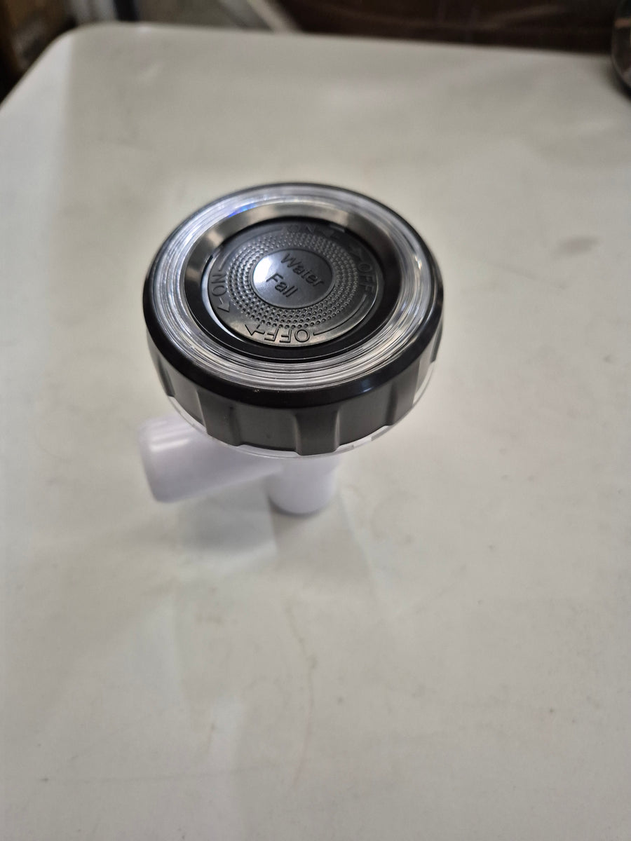 Waterfall/Air Regulator Valve Dark Grey